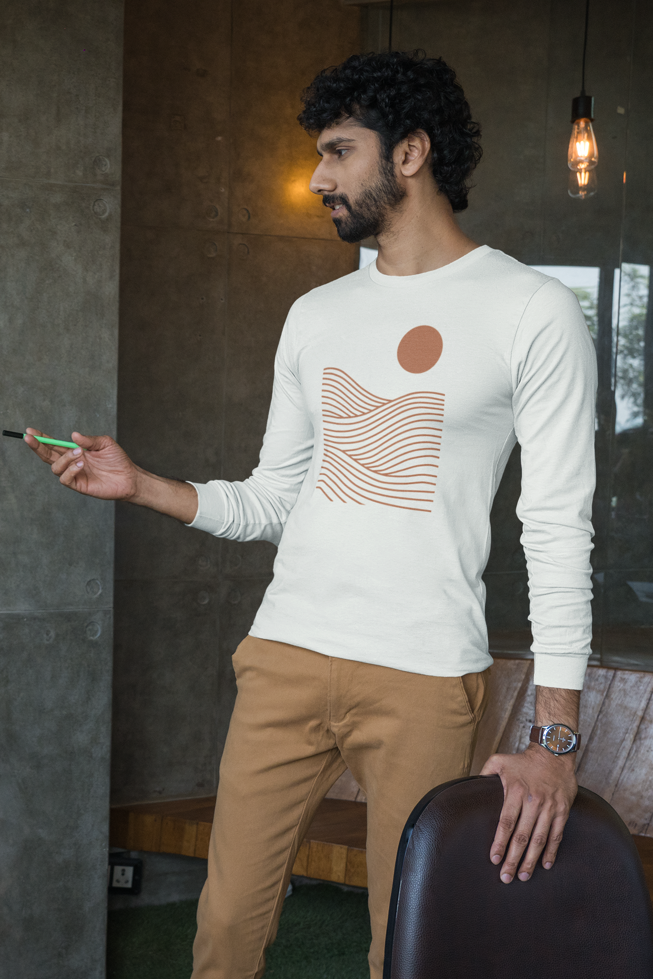 Solwave Long Sleeve Tee