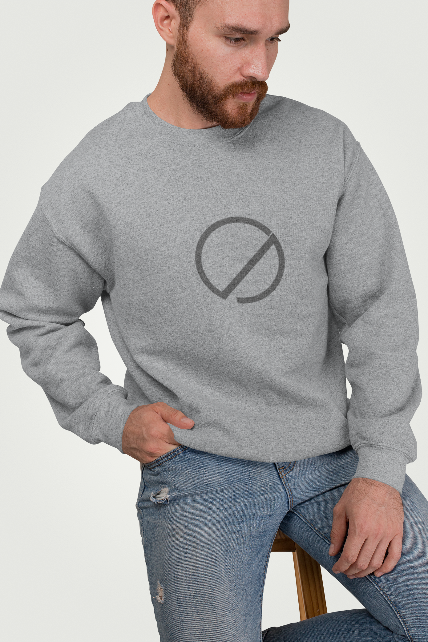 Cut Circle Crewneck